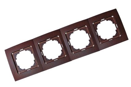 Nilson Touran Орех Рамка 4 поста 24270094