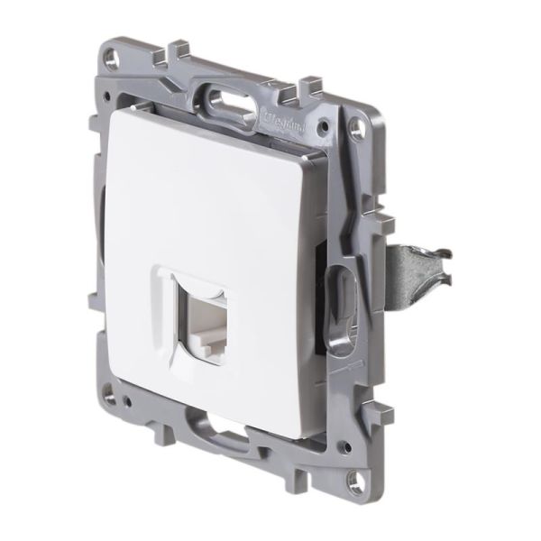 Розетка компьютерная RJ45. Белый. Etika. Legrand 672241