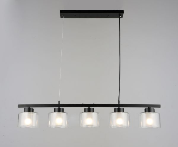 Подвесной светильник 6894/5 BK Сфера света