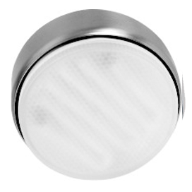 Светильник накладной GX53 FT8073 сатин-хром ECOLA