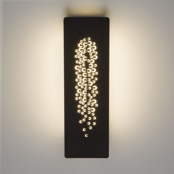 Бра 40149/1 черный Grape LED Elektrostandard