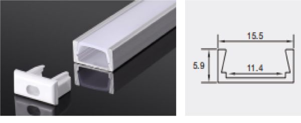 ������� ��������� ��� ������������ ����� 2000*15.5*5.9mm RG-LS610 Redigle