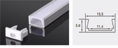 ������� ��������� ��� ������������ ����� 2000*15.5*5.9mm RG-LS610 Redigle