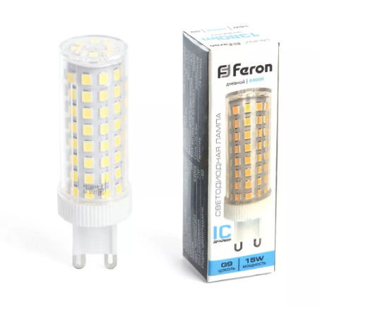 ����� LED 15W 6400K G9 LB-437 Feron