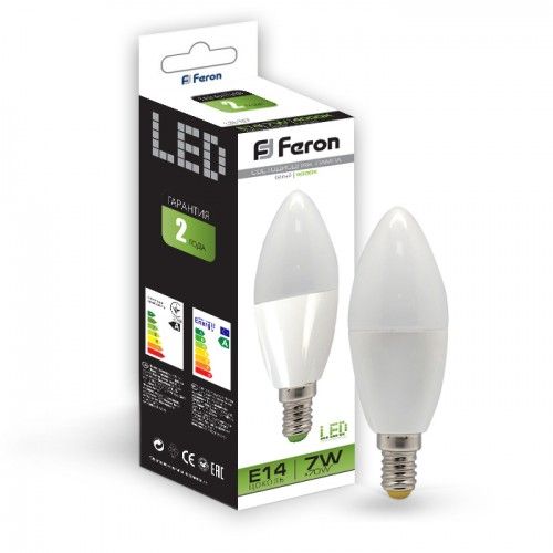����� ����� 7W 4000K E14 LED Feron