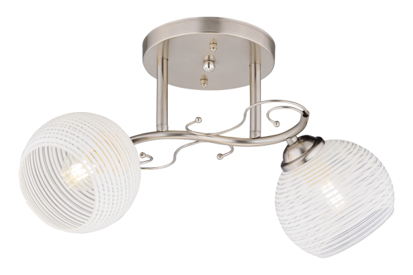 Люстра 06620/2 SAND NICKEL (ПЕСЧАНЫЙ НИКЕЛЬ) RILON