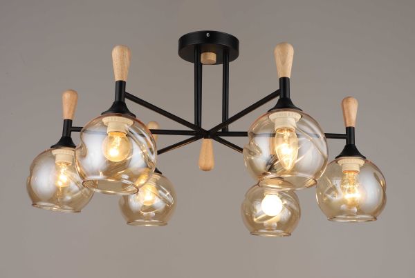 Люстра 4595/6 BK Сфера света