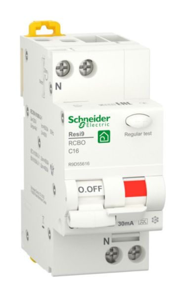 �������������� ����������� ����������������� ���� 16A 30MA 6�� C RESI9 Schneider Electric