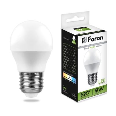 ����� ��� 9W 4000K E27 G45 LB-550 LED Feron