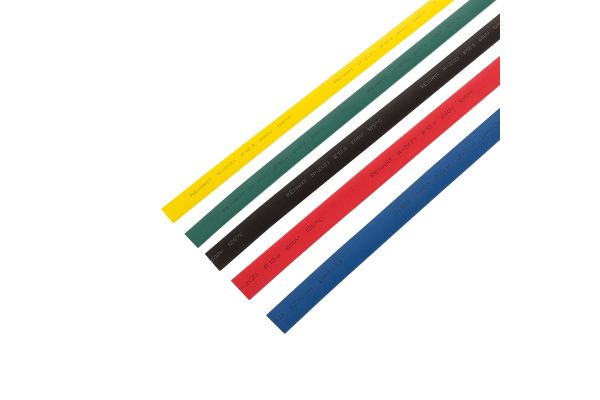 Трубка термоусадочная 12.0/6.0 1 м цветная REXANT
