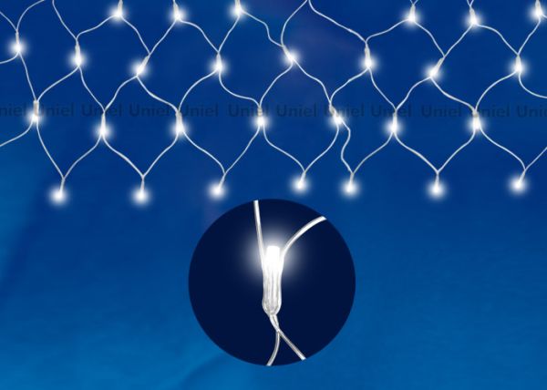 Сетка 240LED белая 2,5х2 + контроллер Uniel