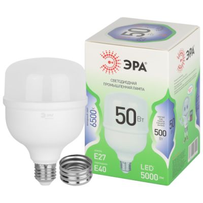 ����� ������������ 50W 6500K �27/�40 LED GREEN LINE ���