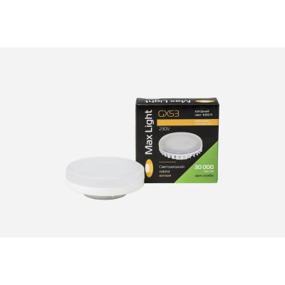 ����� LED 6W 4000K GX53 ������� MaxLight  