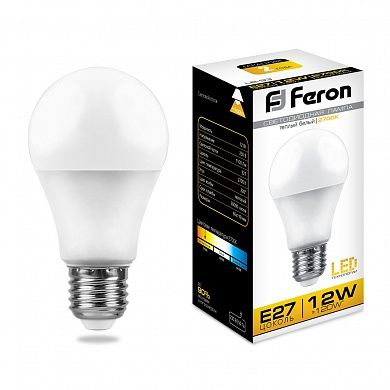 ����� ����� 12W 2700K E27 A60 LB-93 LED ��� Feron
