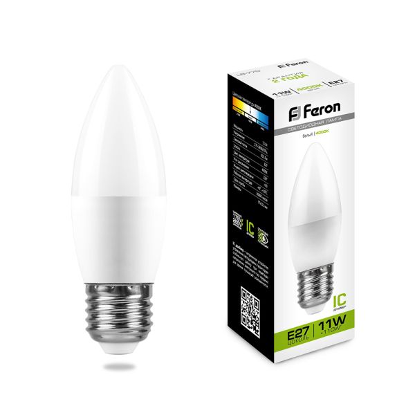 ����� ����� 11W 4000K E27 LB-770 LED Feron