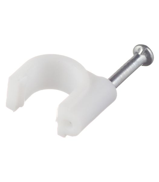 Крепеж круглый кабеля 12 мм (уп 50 шт) Rexant