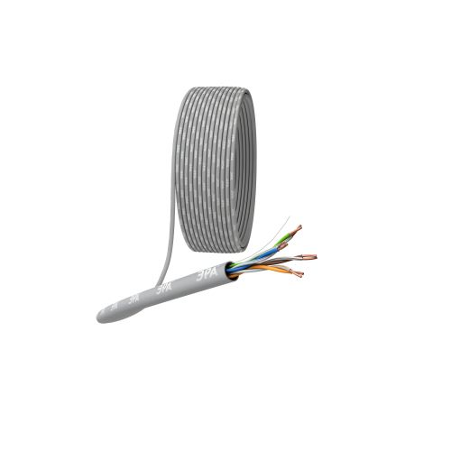 Кабель витая пара U/UTP 4x2x24 AWG Cat5e CU PVC 305м ЭРА