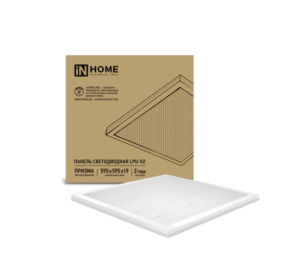 ������ ������������ 36W 6500� 4500�� 595�595�19�� IP40 IN HOME ������