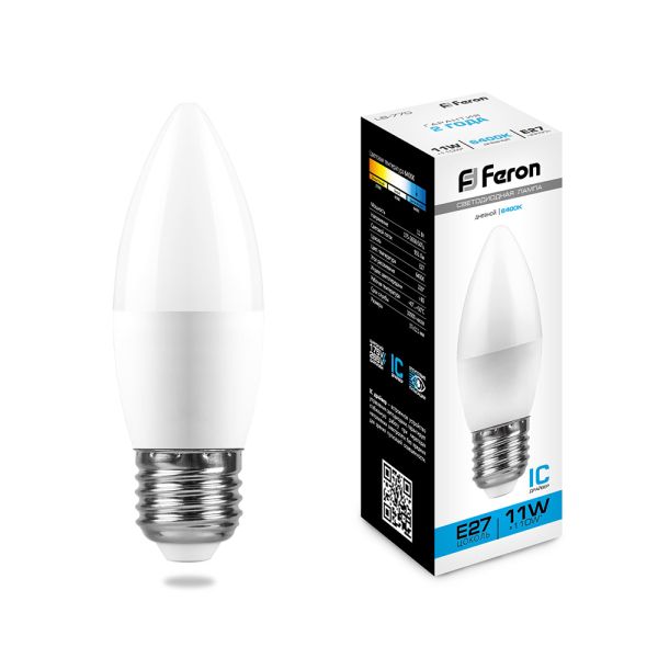 ����� ����� 11W 6400K E27 LB-770 Feron LED