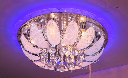 Люстра 55423/400 CR+WT Е27*5 Сфера света