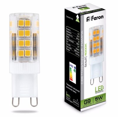 ����� LED 5W 4000K G9 LB-432 Feron