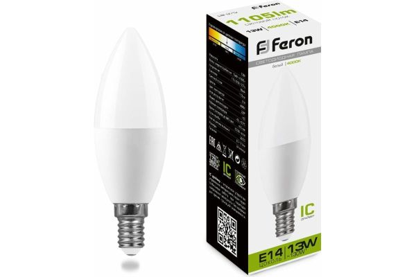 ����� ����� 13W 4000K E14 LB-970 LED Feron