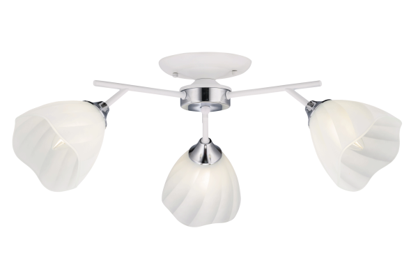 Люстра 1642/3 WT+CH Сфера света ***