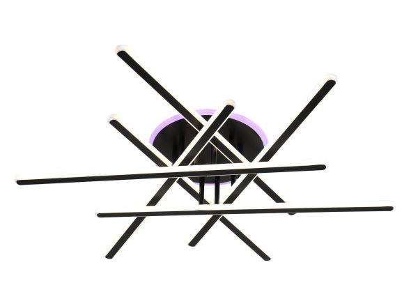 Люстра 2900/820 BLACK+RGB 149W LED Сфера света