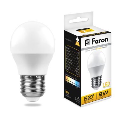 ����� ��� 9W 2700K E27 G45 LB-550 LED Feron