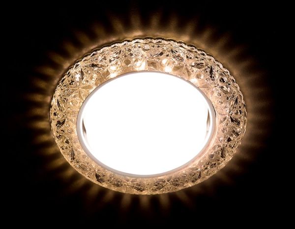 ���������� ������������ GX53 G308 CL/WW ����/���������� + 3W LED Ambrella 