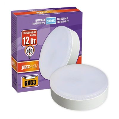 ����� LED 12W 5000� GX53 Jazzway 