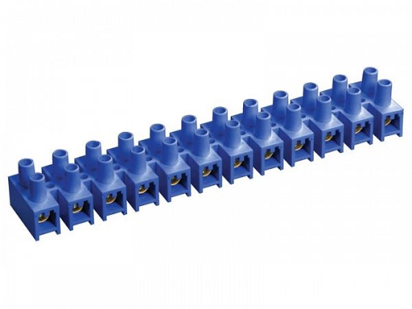 Клемная колодка синяя 12/1,5-4 мм.кв. IEK