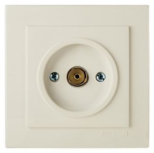 Nilson Touran Крем Розетка TV концевая 24121029