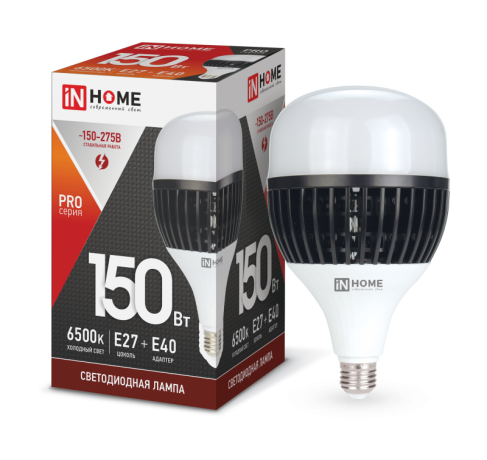 ����� ������������ 150W 6500� E27 � ��������� �40 LED IN HOME
