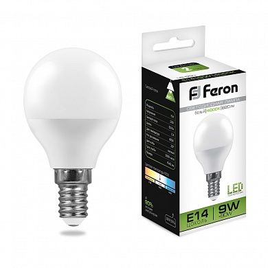 ����� ��� 9W 4000K E14 LB-550 LED Feron