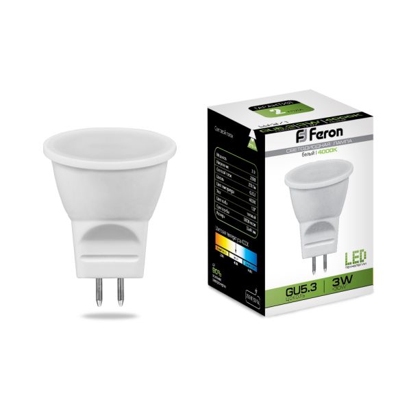 ����� LED MR11 3W 4000K G5.3 LB-271 14LED Feron